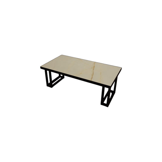 Marmerlook (cristallo gold) salontafel